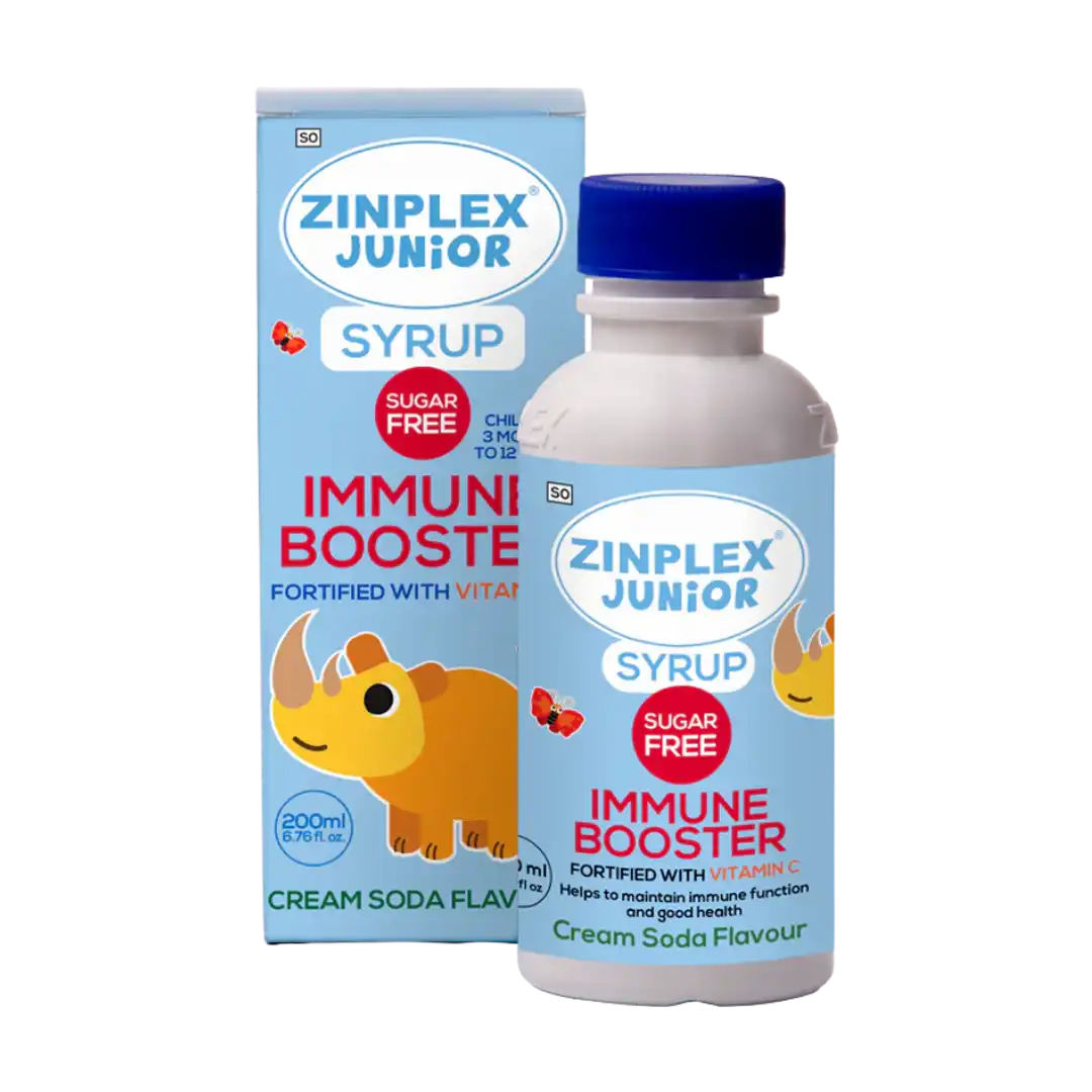 Zinplex Junior Syrup with Xylitol, 200ml