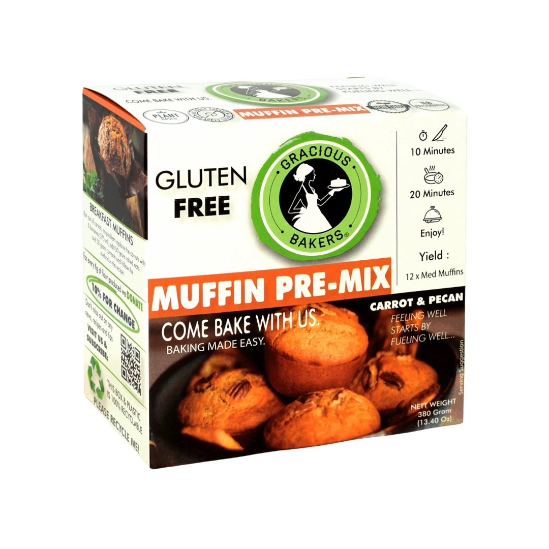 Gracious Bakers Muffin Pre-Mix, 380g