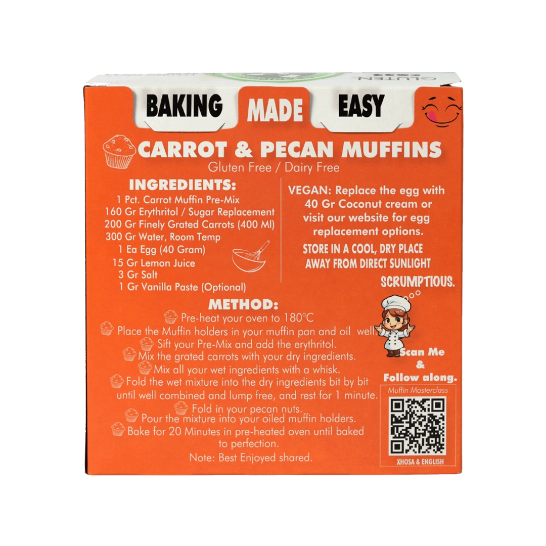 Gracious Bakers Muffin Pre-Mix, 380g