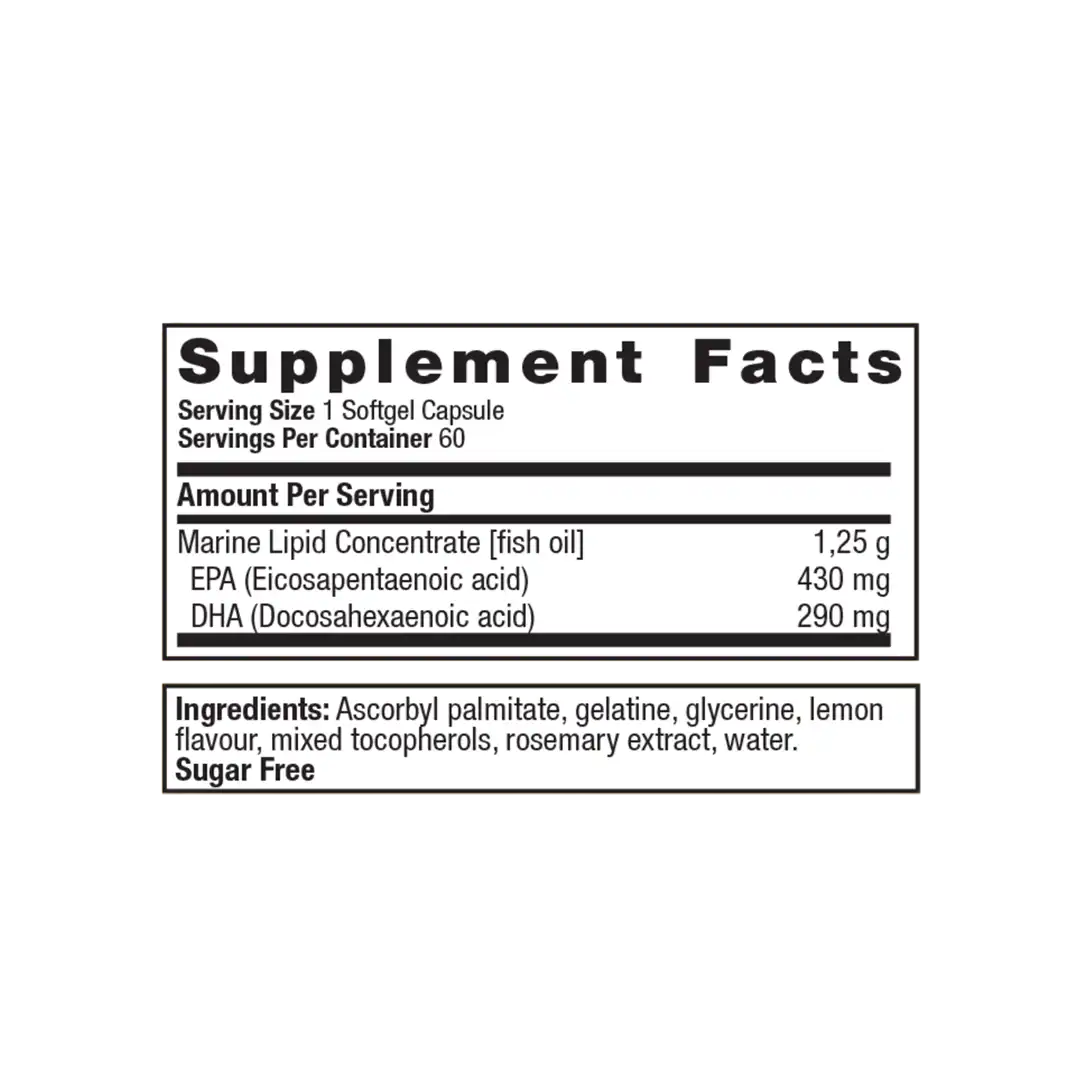 Metagenics Epa Dha 720 Capsules, 60's