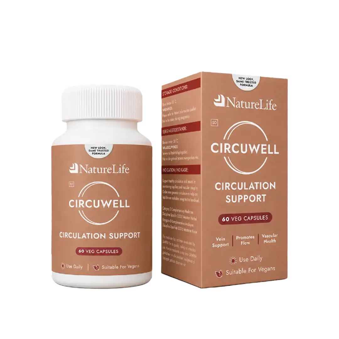 NatureLife CircuWell Circulation Booster Veg Capsules, 60's
