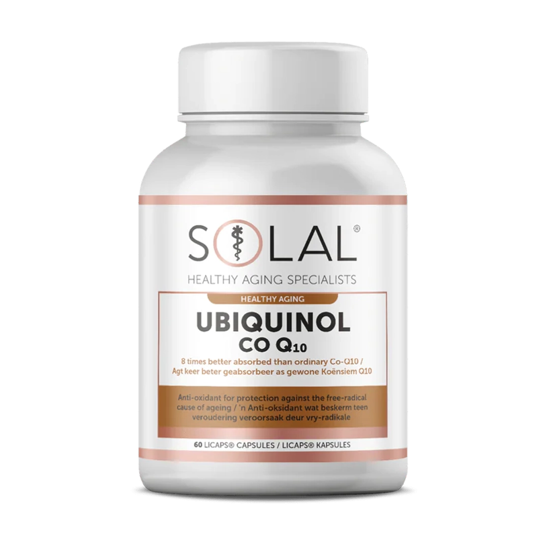 Solal Ubiquinol Co Q10 Caps, 60's