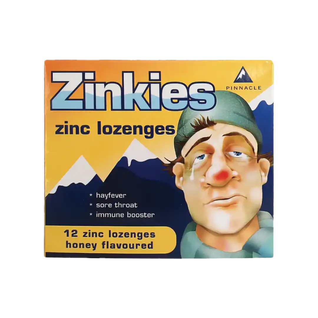 Zinkies Honey Lozenges, 12's