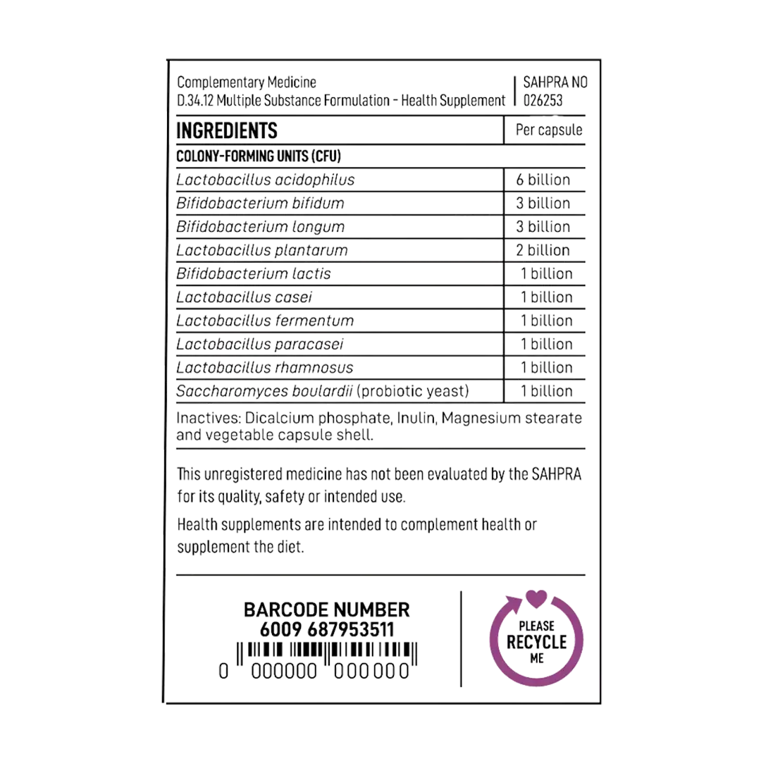 The Real Thing Pro-Probiotic Caps, 30's