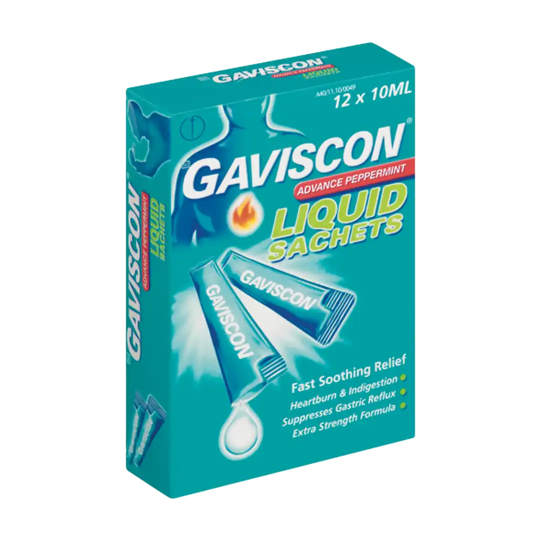 Gaviscon Advance Peppermint Sachets, 12's