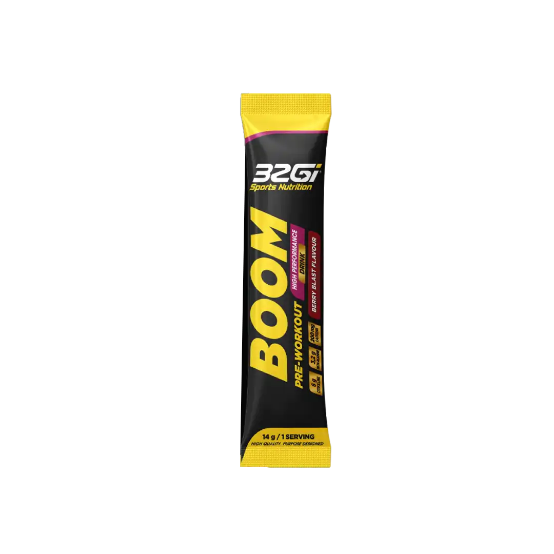 32Gi BOOM High-Performance Pre-Workout Stick, 14g