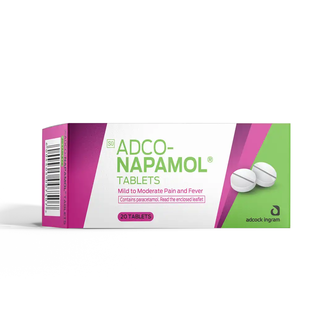 Adco-Napamol Tablets, 20's