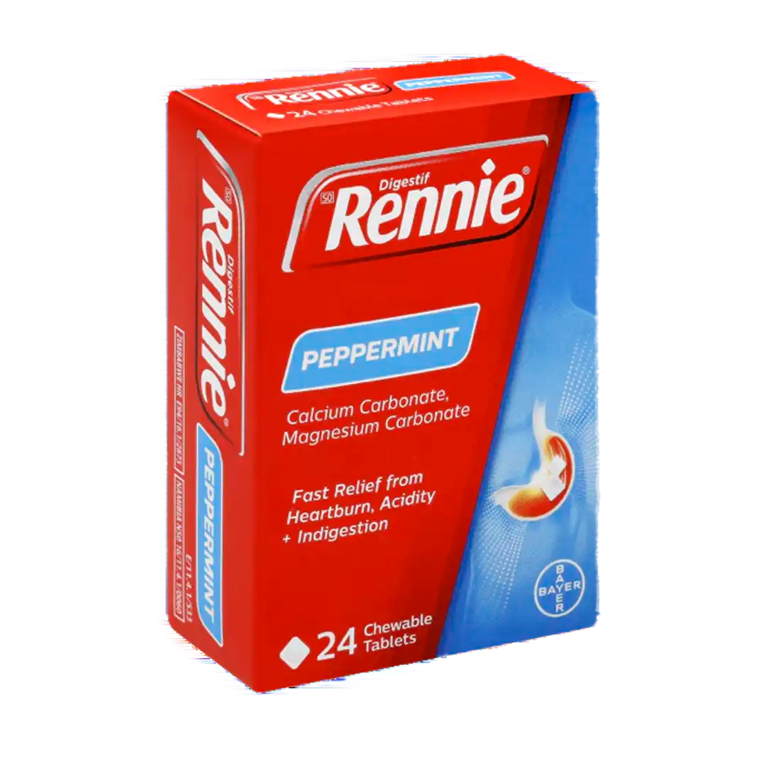 Rennie Antacid Tablets Assorted, 24's