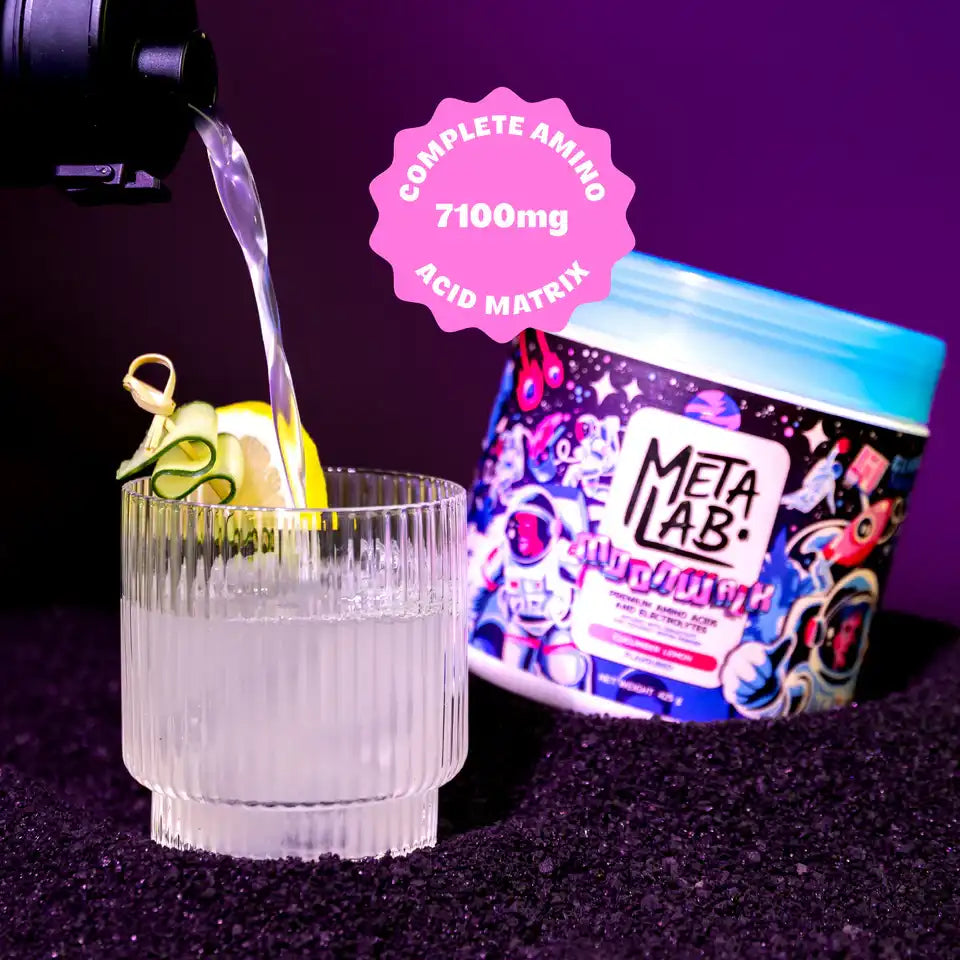 Metalab Moonwalk Premium Amino Acids & Electrolytes Cucumber Lemon, 425g