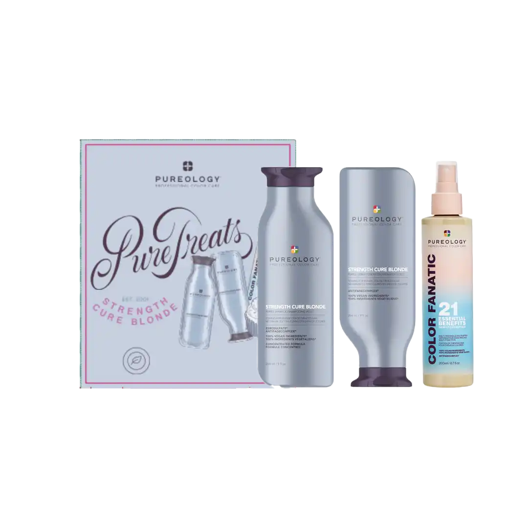 Pureology Strength Cure Blonde Gift Set, 3pc