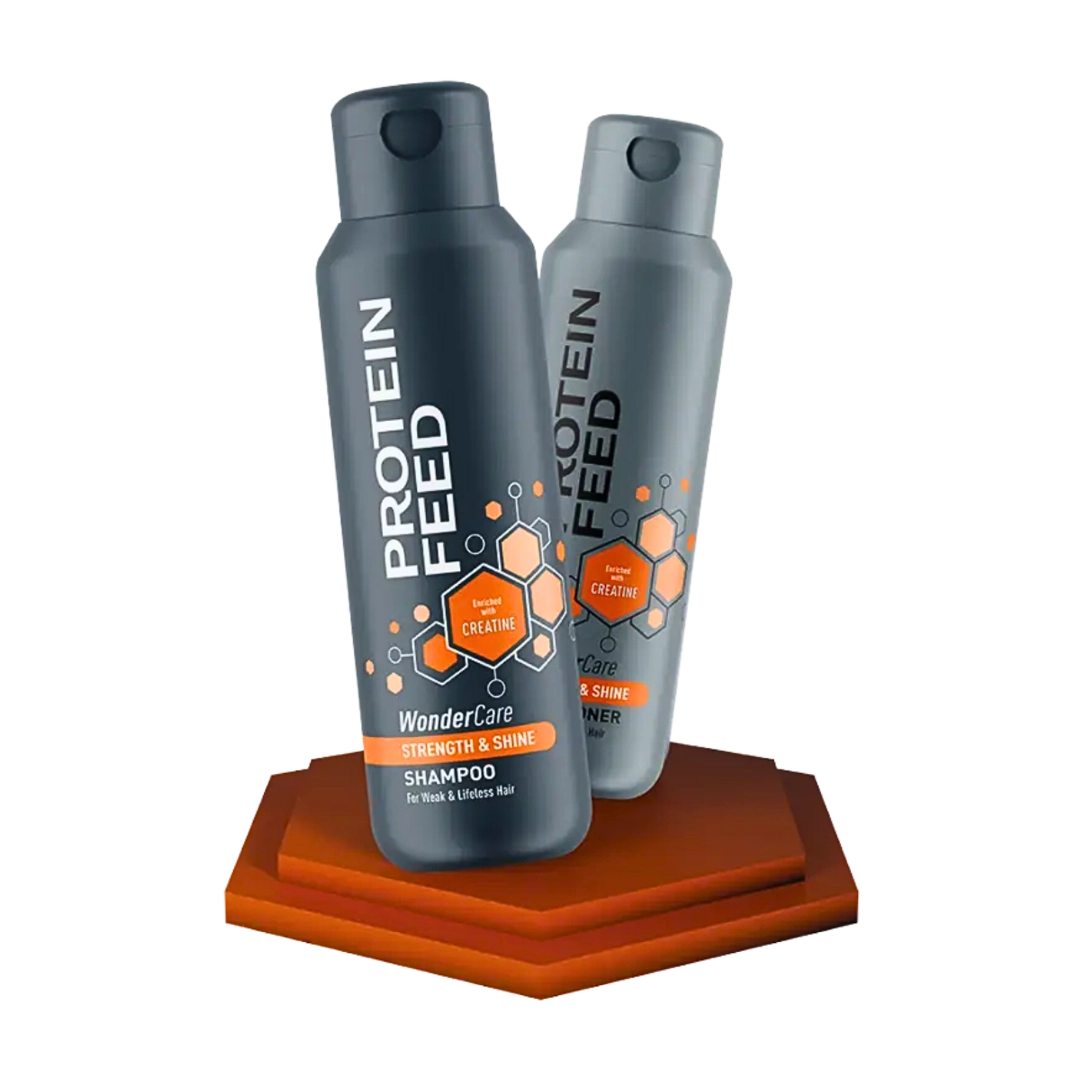 Protein Feed Shampoo and Conditioner Strength & Shine