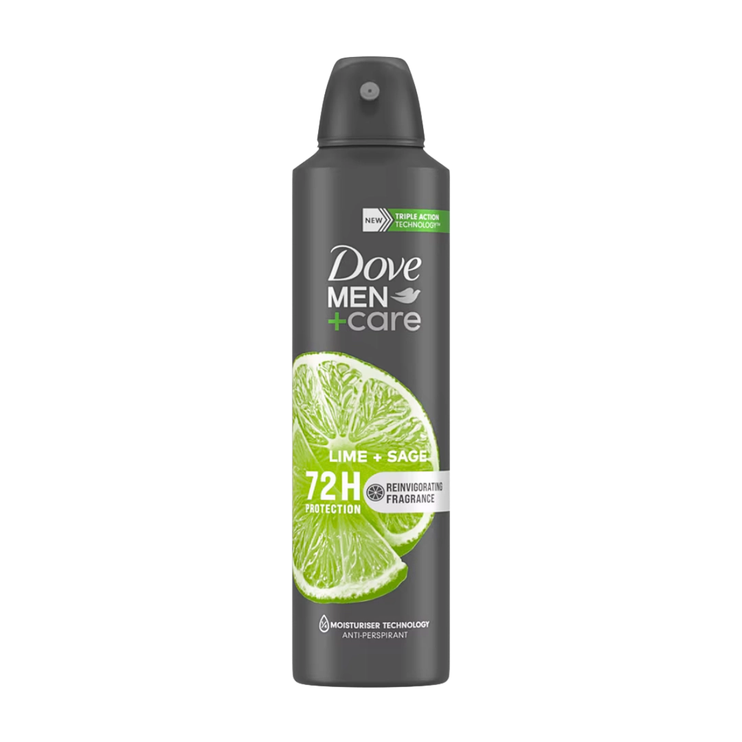 Dove Men+Care Anti-Perspirant Aerosol Lime & Sage, 150ml