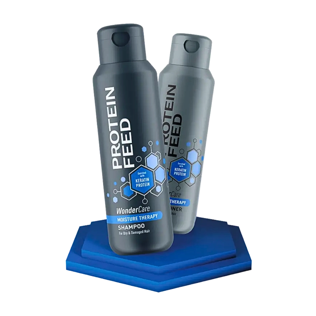 Protein Feed Shampoo and Conditioner Moisture Therapy