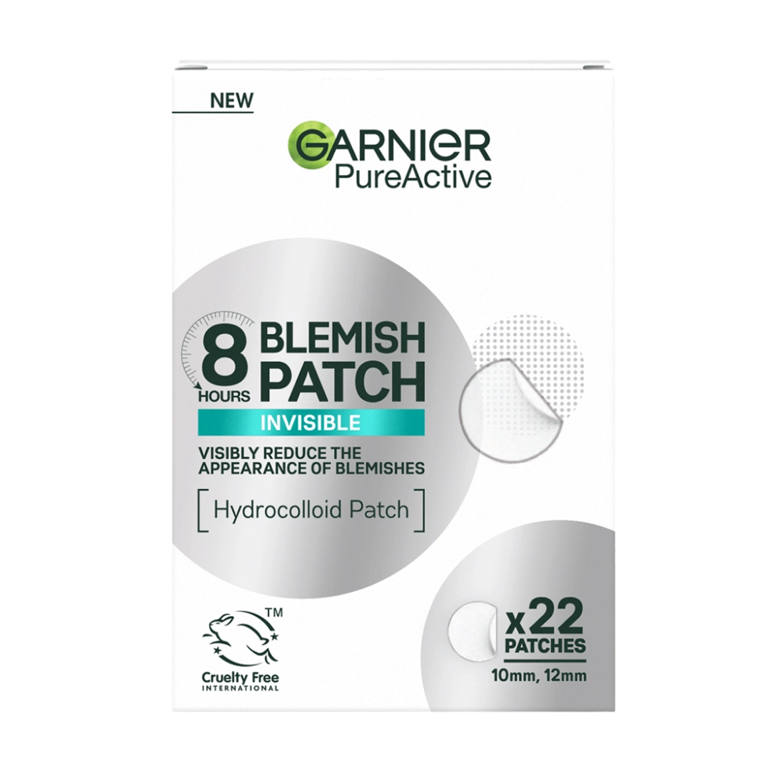 Garnier Pure Active 8H Invisible Pimple Patch, 22's