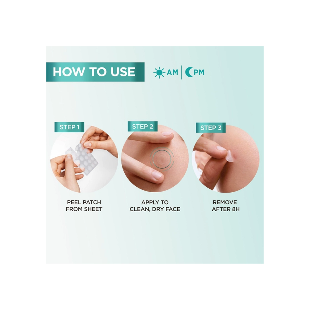 Garnier Pure Active 8H Invisible Pimple Patch, 22's