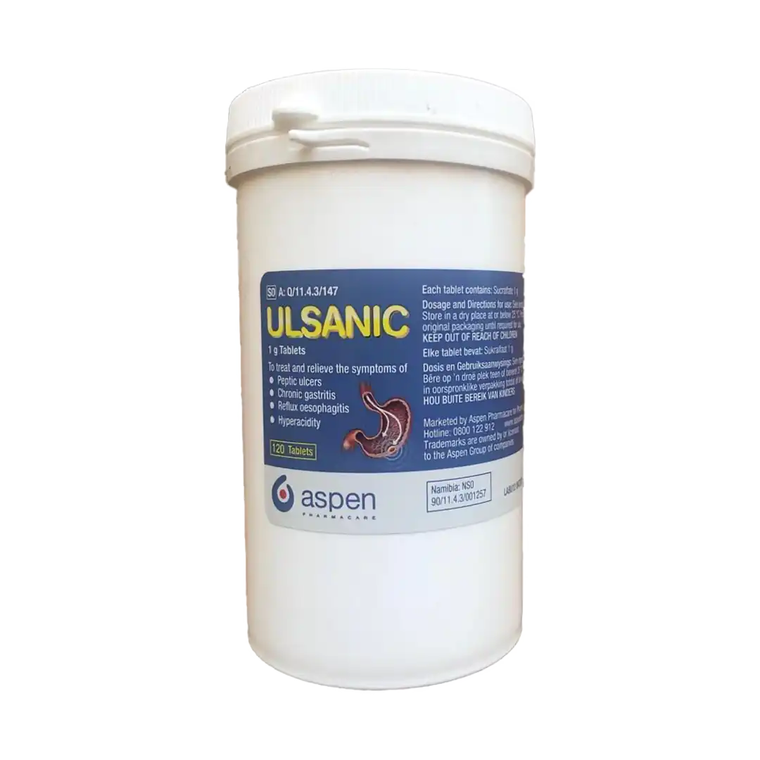 Ulsanic 1g Tablets, 120's