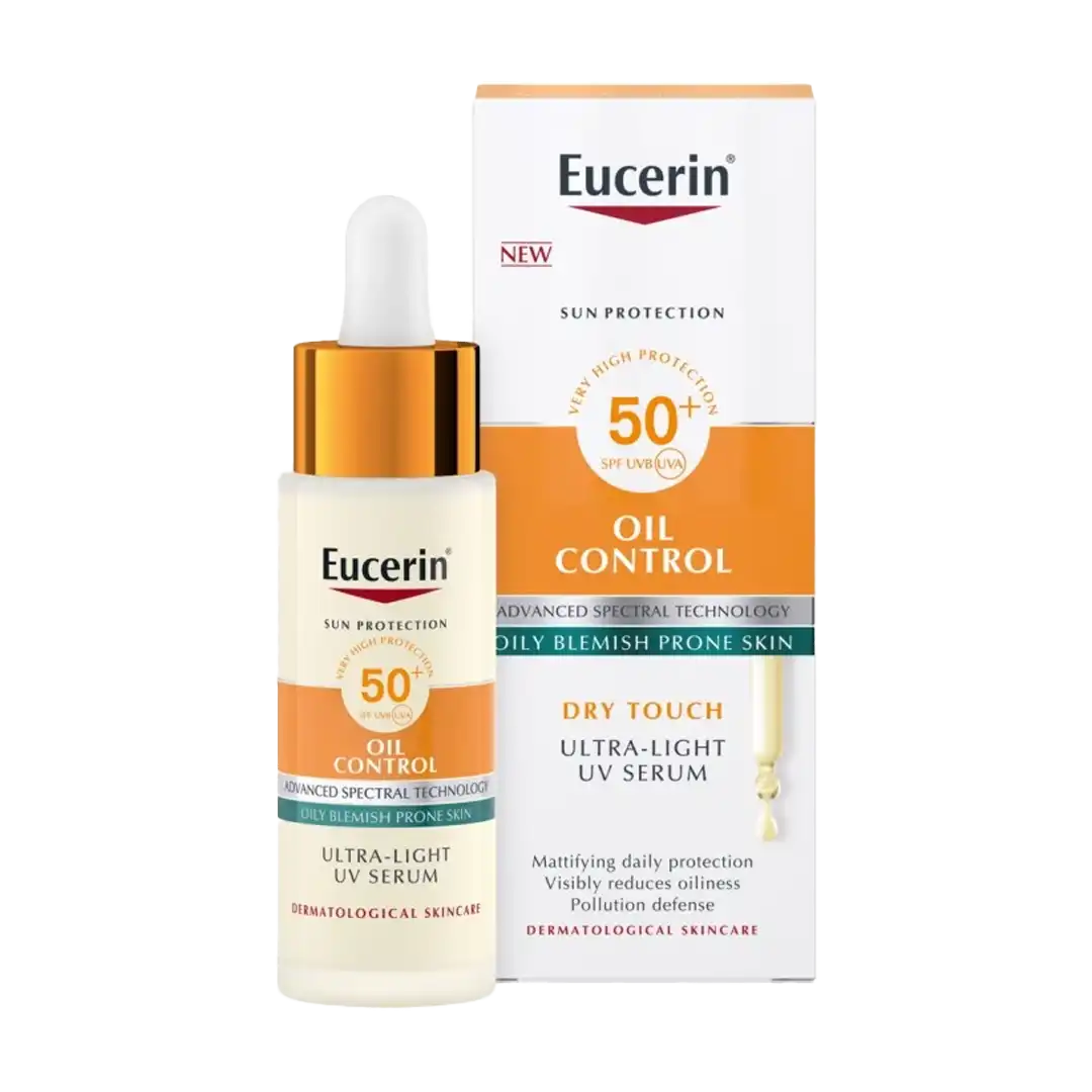 Eucerin Oil Control SPF50+ UV Serum Sun Protection, 30ml