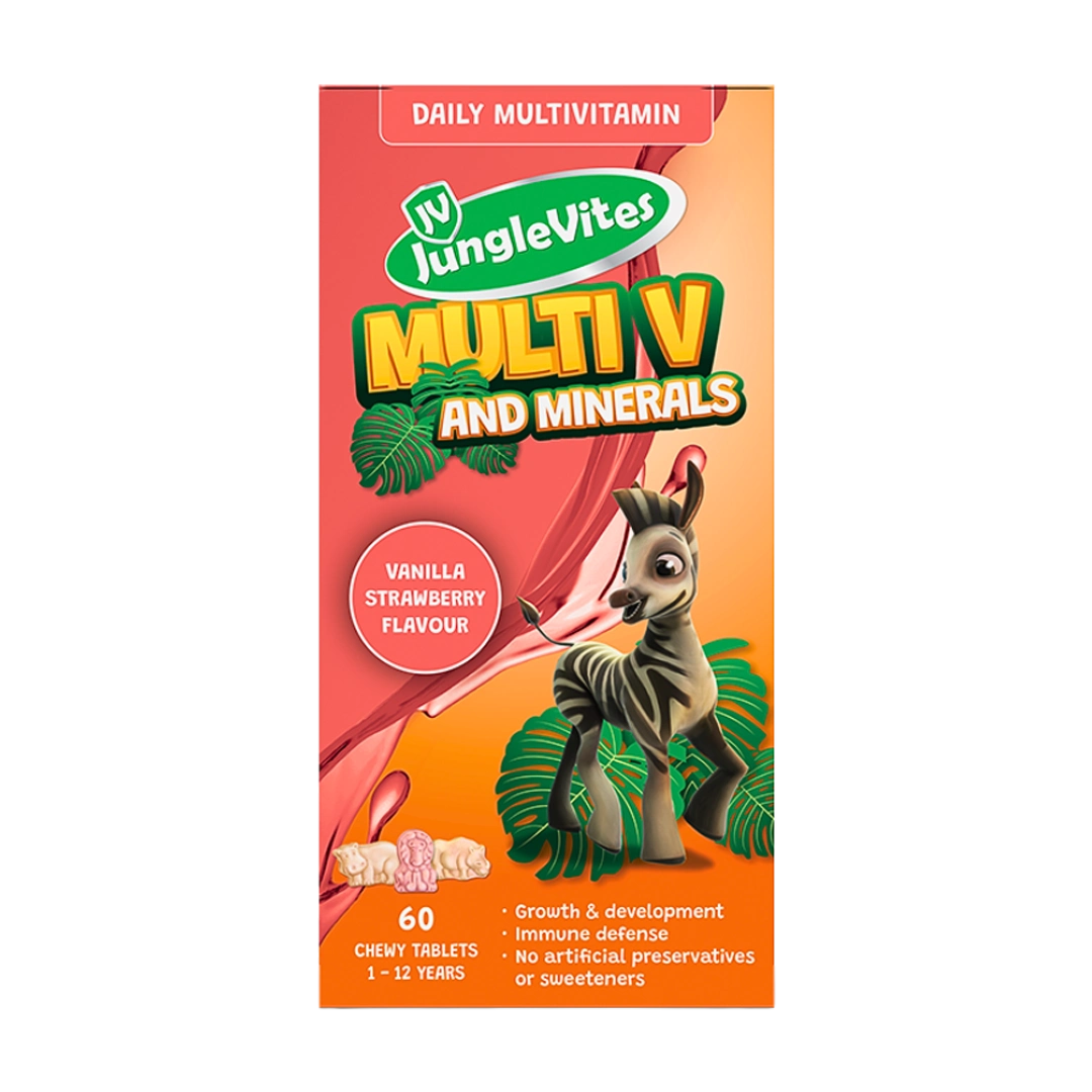 Vitaforce JungleVites Multi V Chewable Tablets, 60's