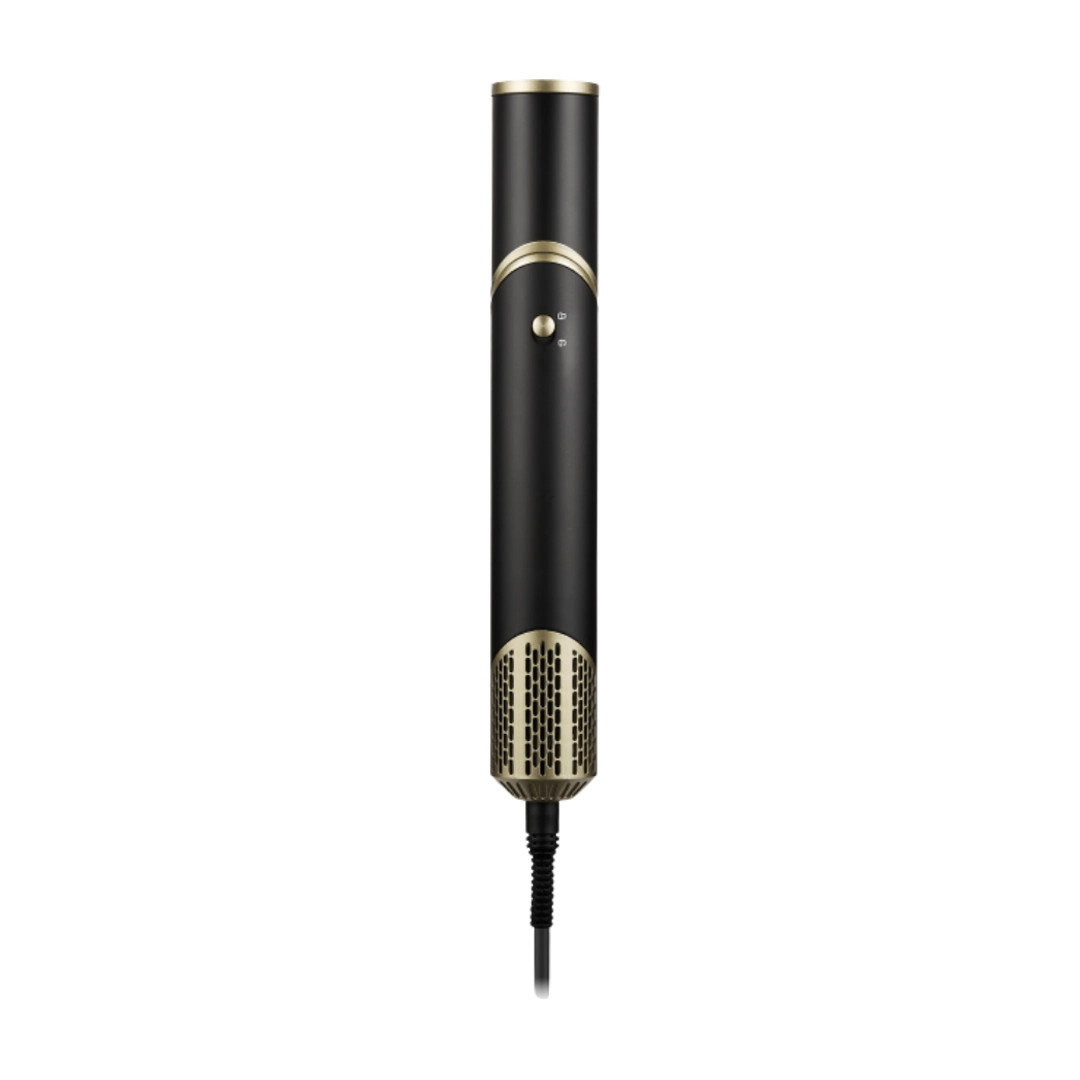 Carmen Ebony 5-in-1 Hot Air Brush Black Gold
