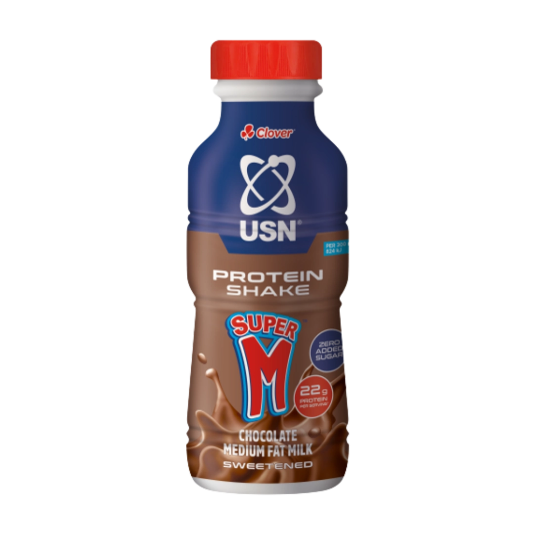USN Super M Protein Shake Flavoured Milk 300ml, Assorted