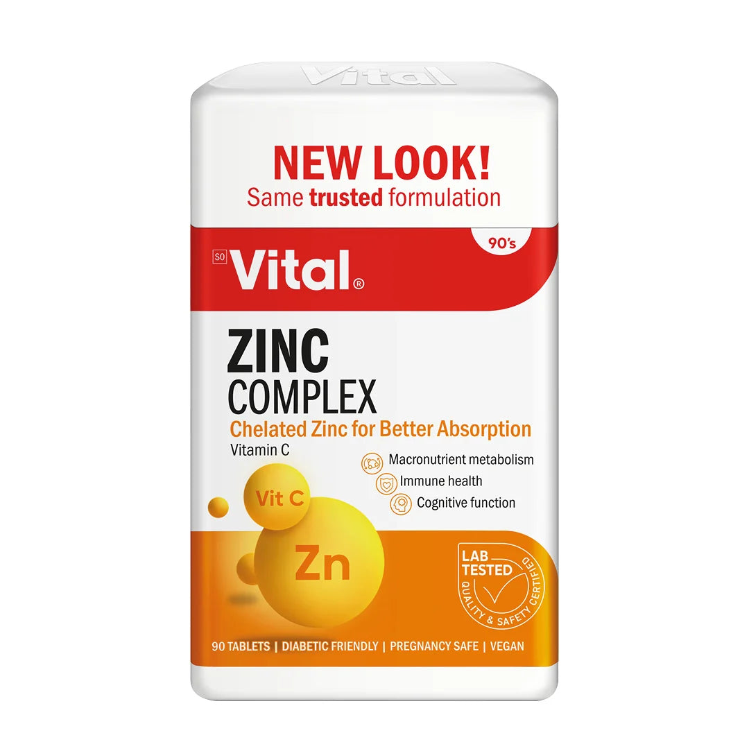 Vital Zinc Complex Tablets, 90