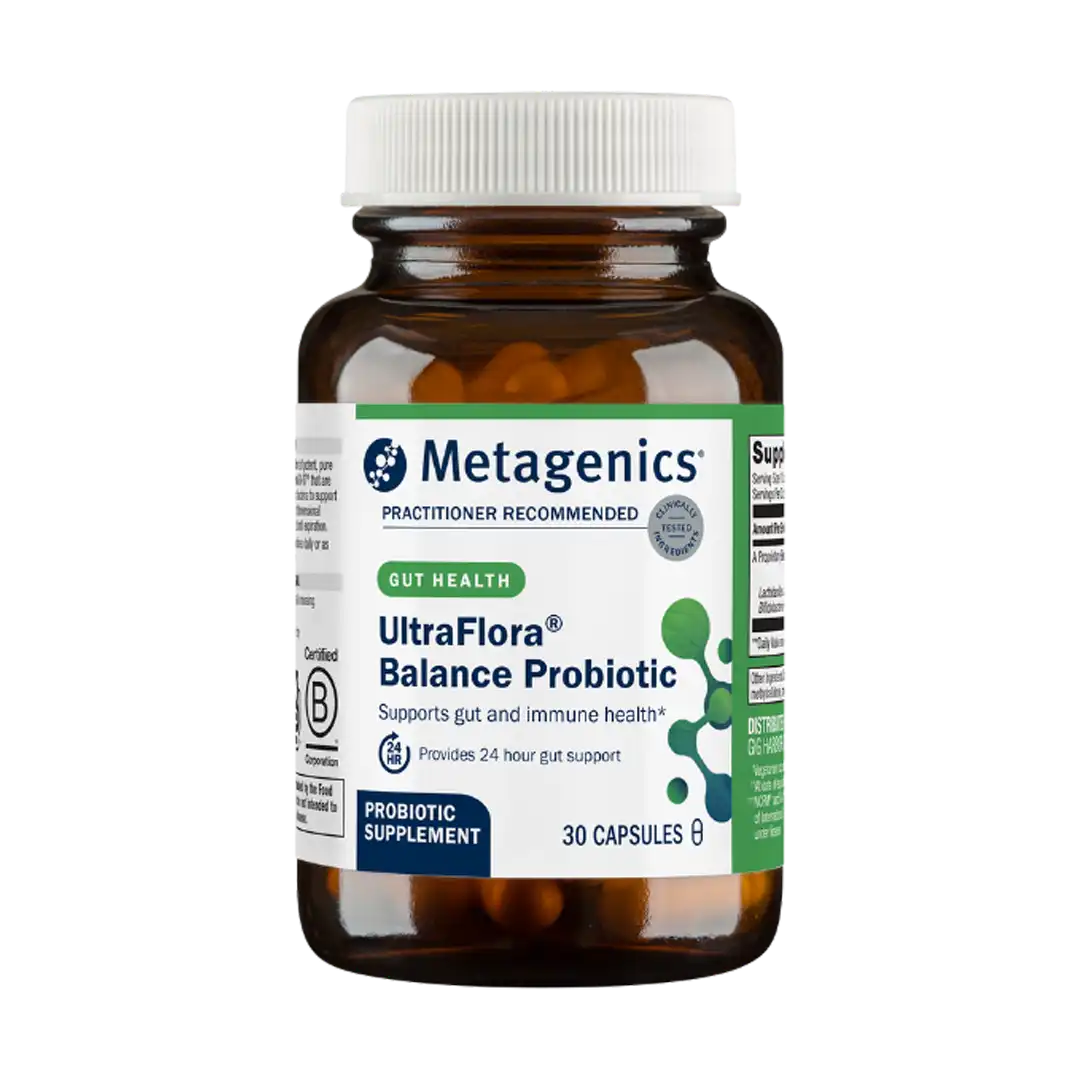 Metagenics UltraFlora Balance Probiotic, 60's