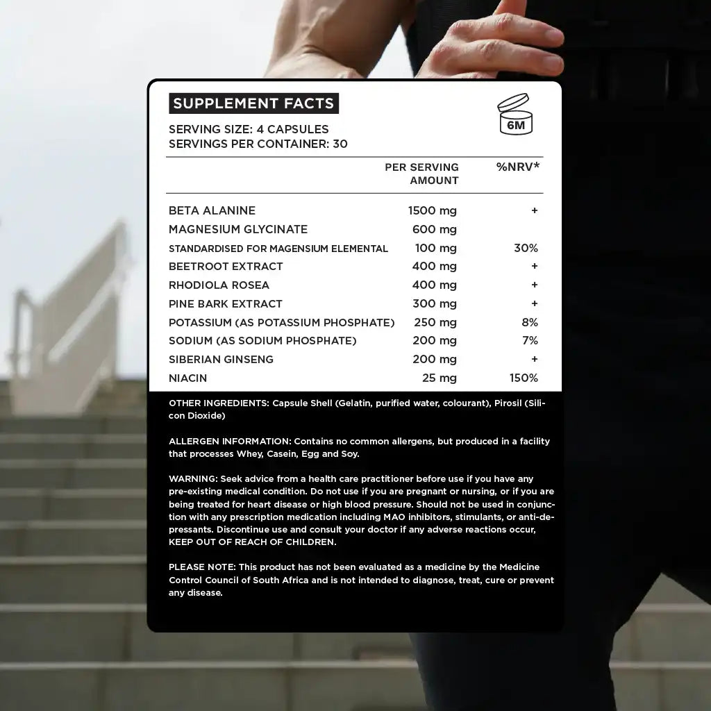 Fortis Nutrition VO2 Max Capsules, 120's