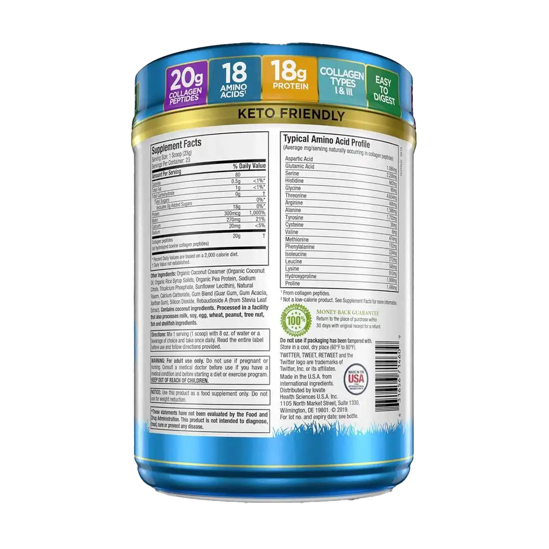 Purely Inspired Collagen Peptides Vanilla, 454g