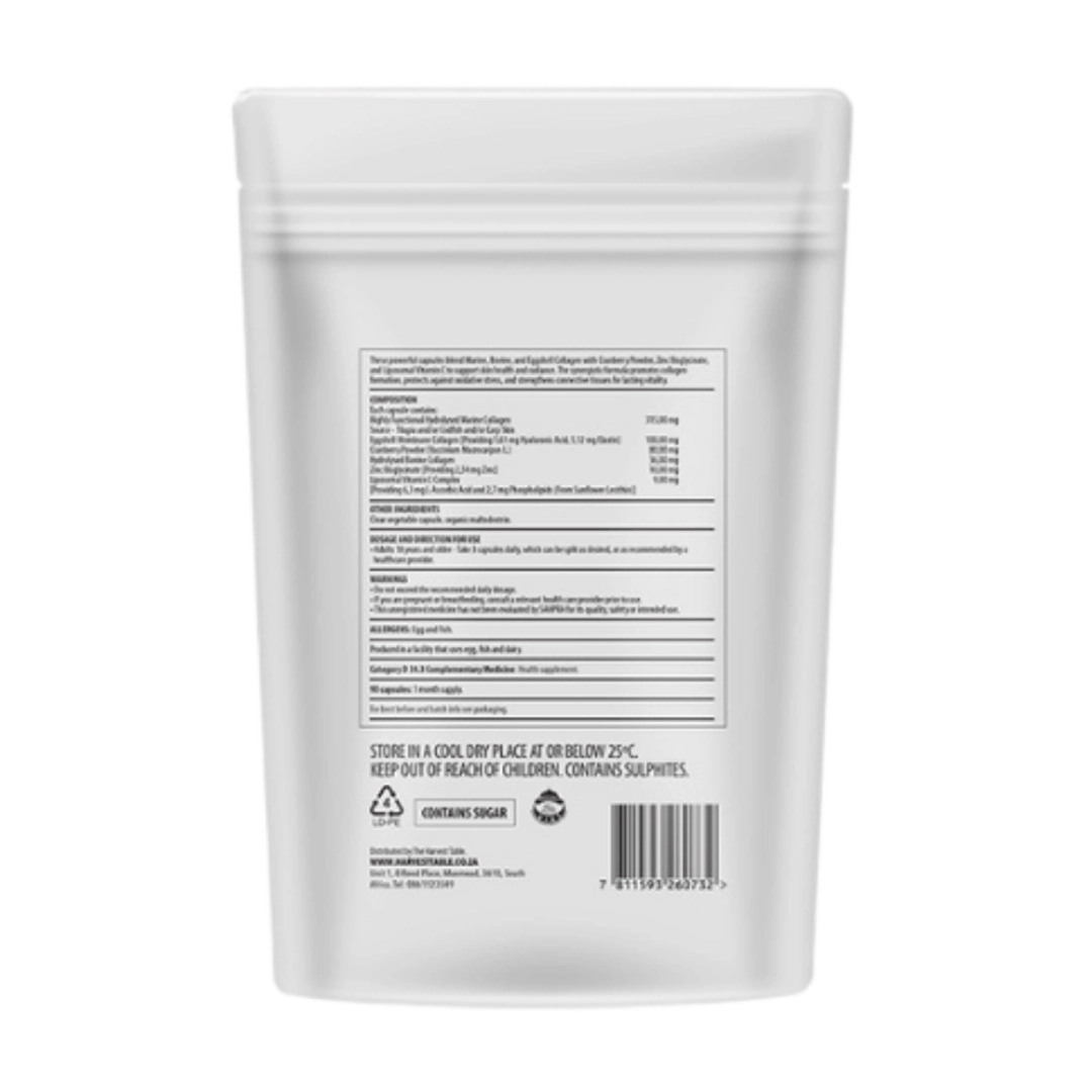 The Harvest Table CollaPro Multi Collagen Radiance Capsules, 90's