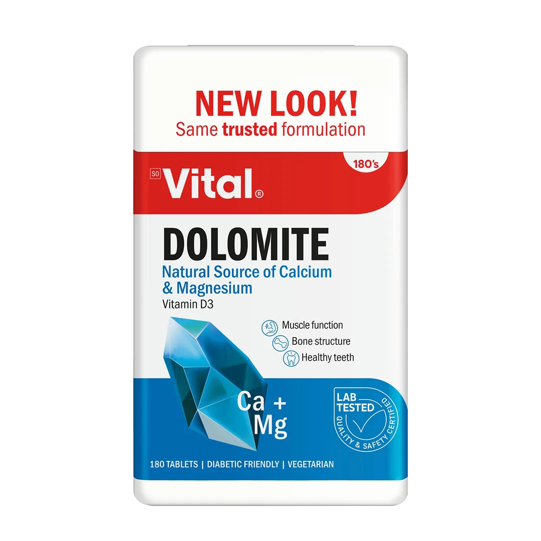 Vital Dolomite Tablets, 180's