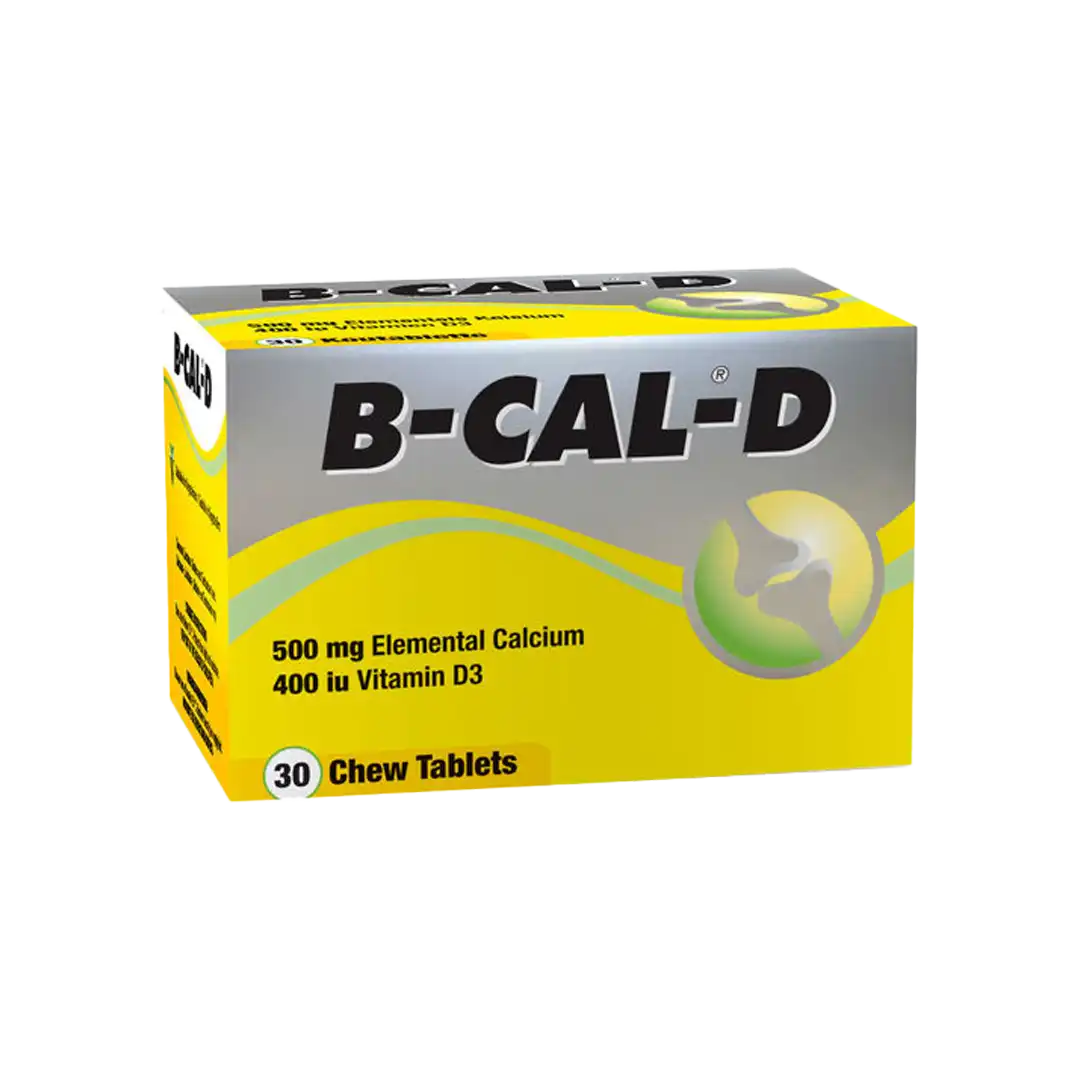 B-Cal-D Chew Tablets 30's