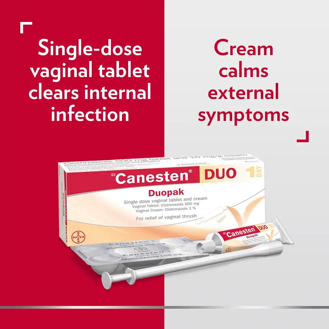 Canesten Duopack 500mg Tablet & Cream