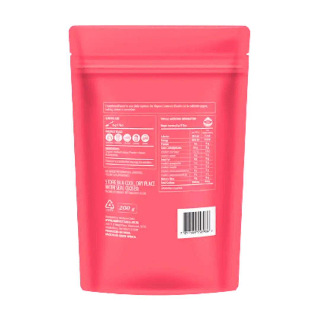 The Harvest Table Organic Cranberry Powder, 200g