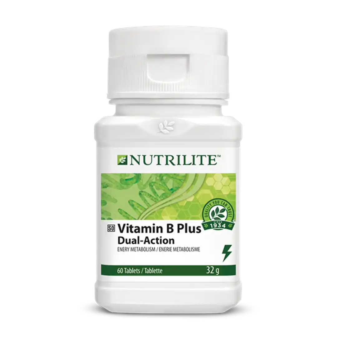 Nutrilite Vitamin B Plus Dual-Action Tablets, 60's