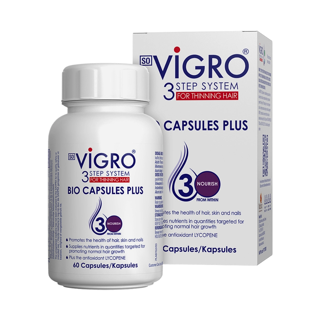 Vigro Plus Hair Bio Capsules, 60's