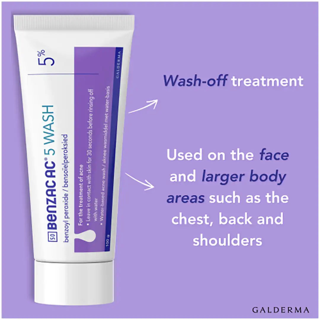 Benzac AC 5 Wash, 100g