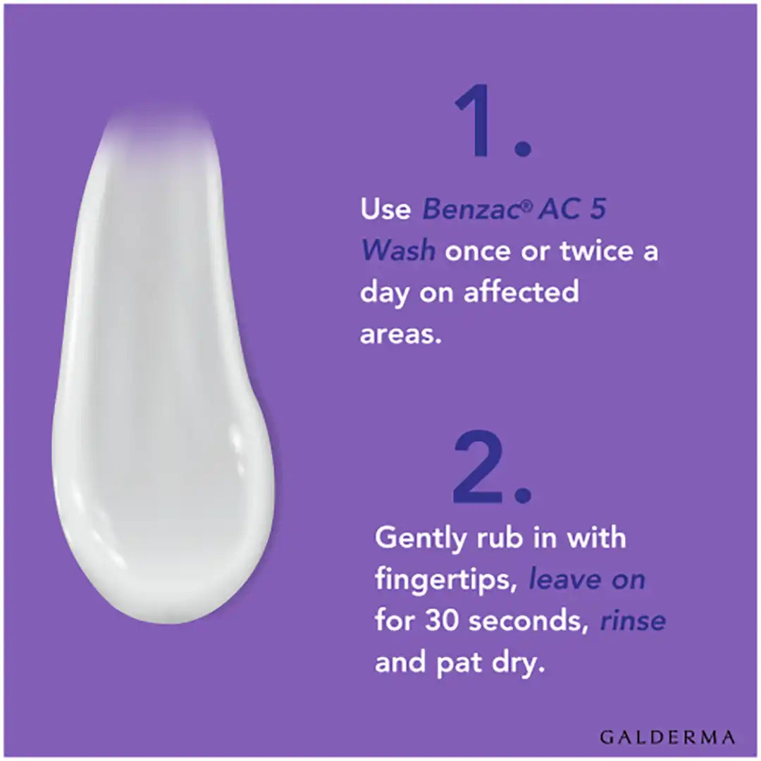 Benzac AC 5 Wash, 100g