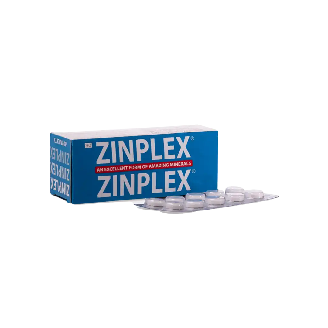Zinplex 50mg Tabs, 60's