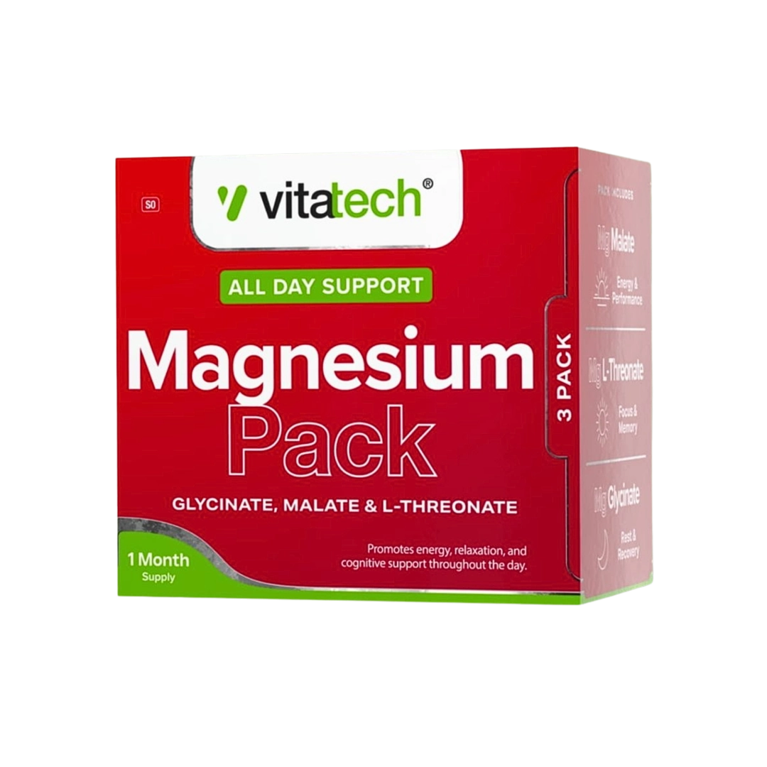 Vitatech Magnesium Pack, 1 month supply
