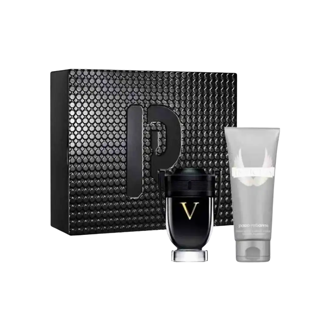 Rabanne Kit Coffret Invictus Victory EDP 100ml + Shower Gel