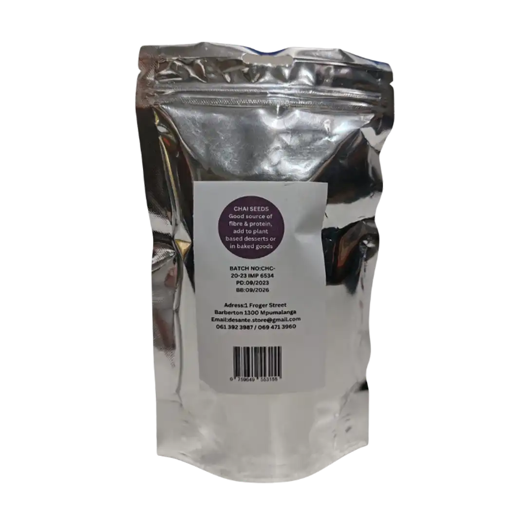 De Sante Organic Chia Seeds, 300g