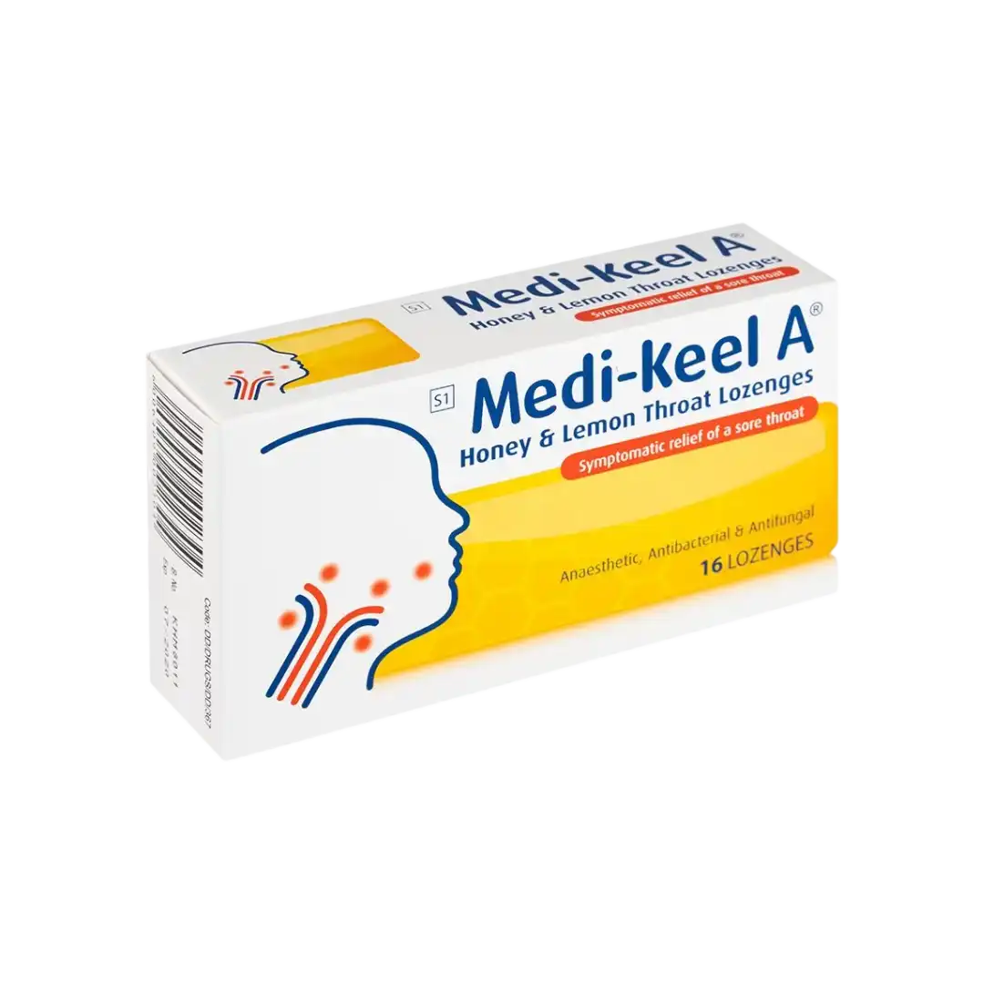 Medi-Keel A Throat Lozenges, 16's Assorted