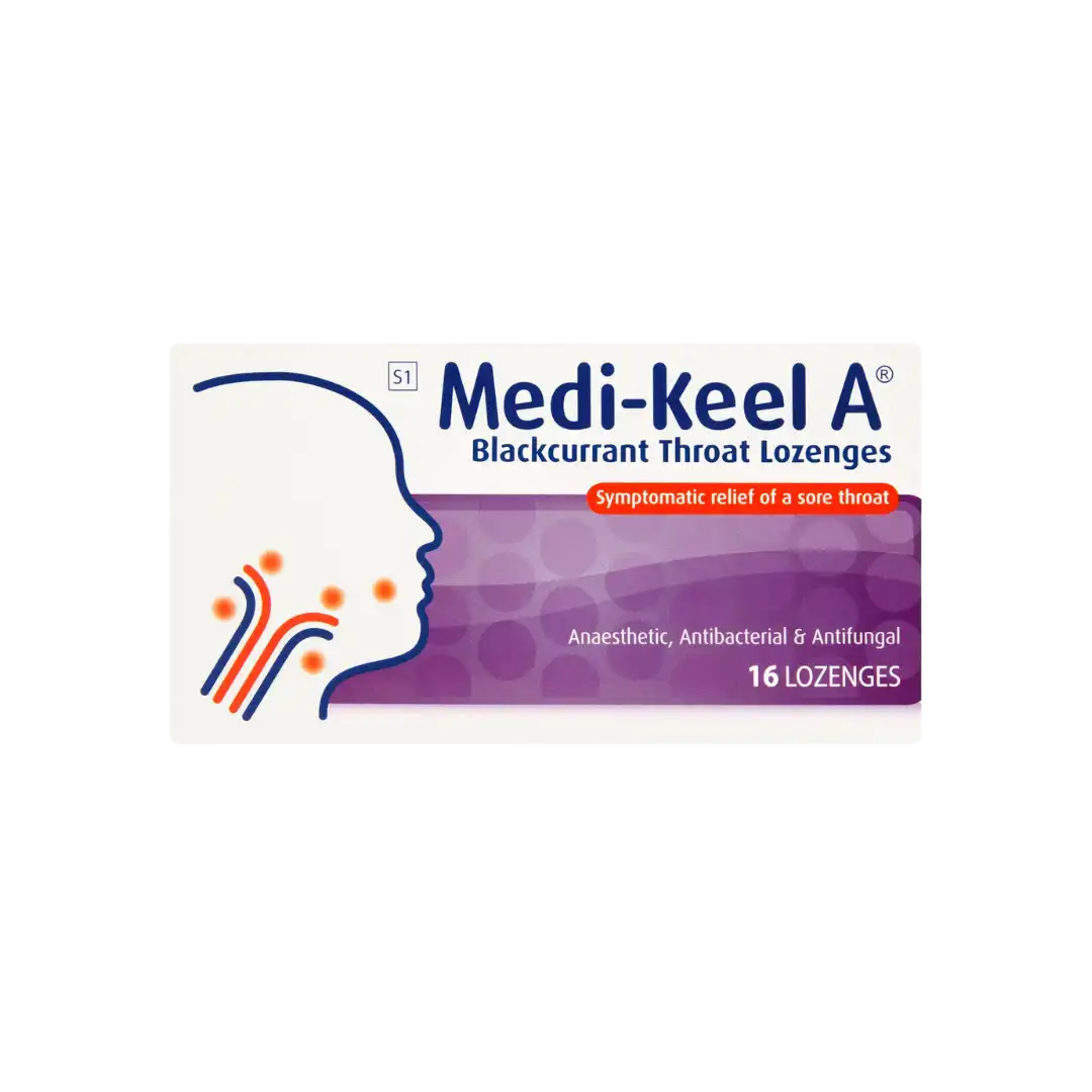 Medi-Keel A Throat Lozenges, 16's Assorted