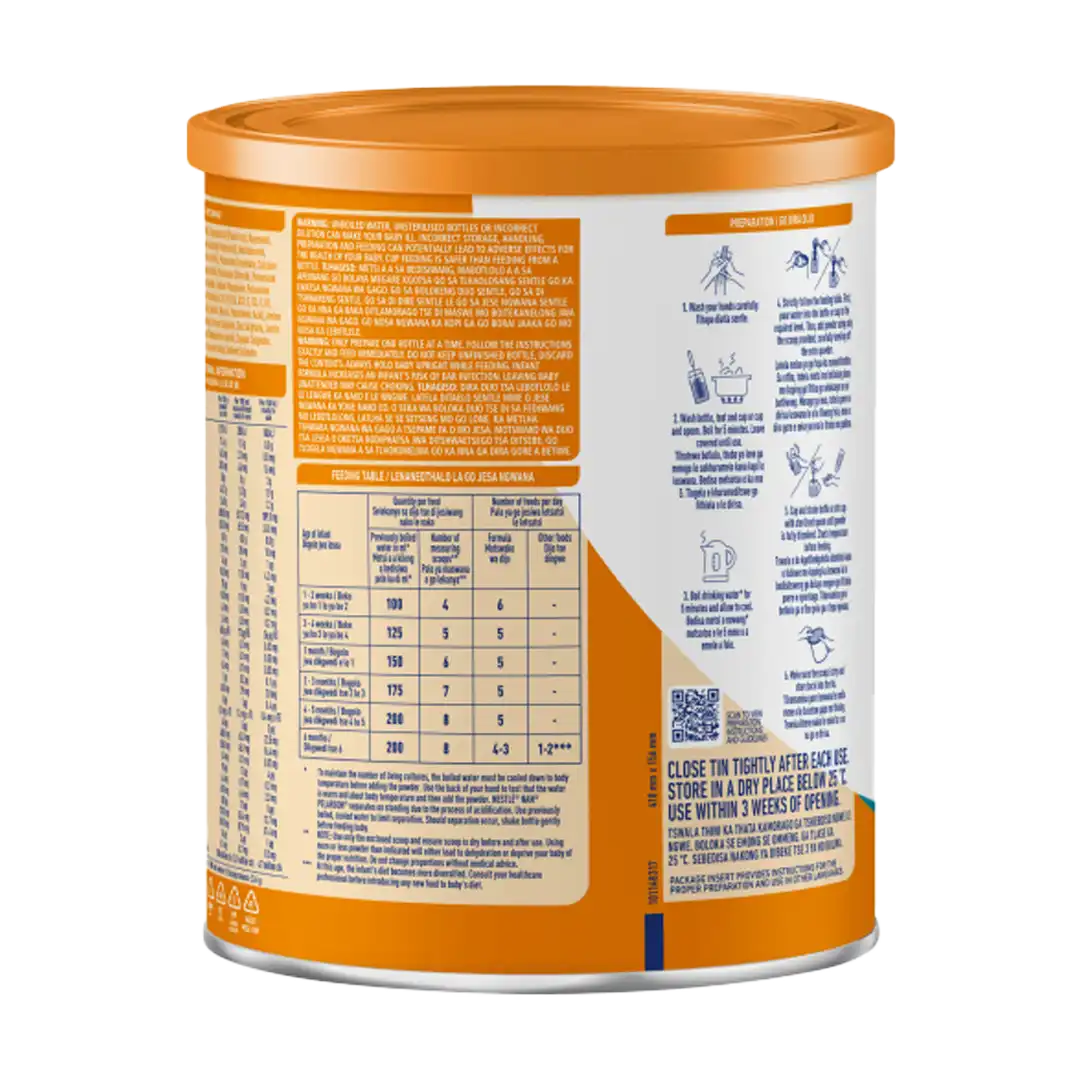 Nestle Nan Pelargon Stage 1 Acidified Starter Infant Formula 900g