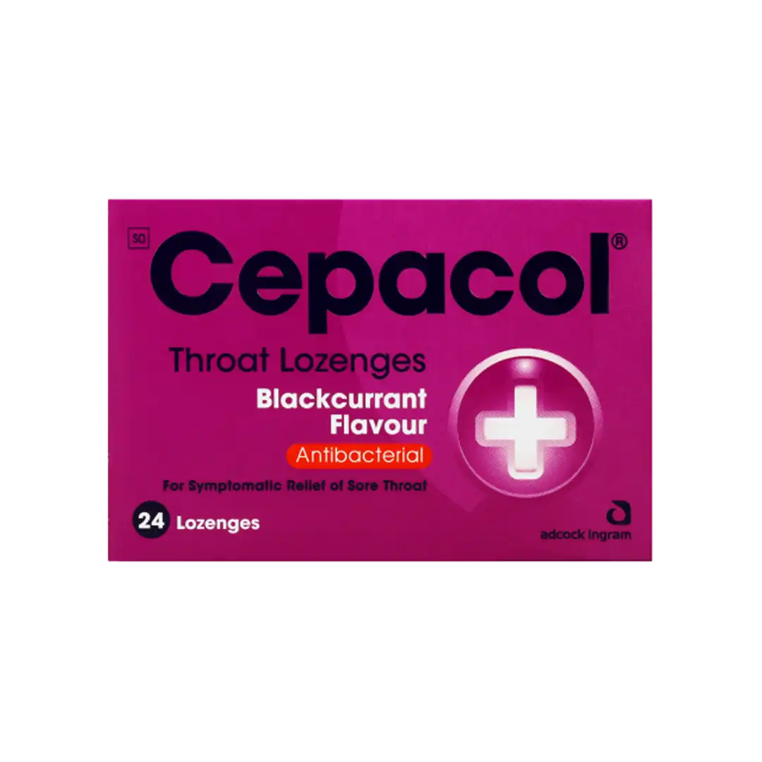 Cepacol Throat Lozenges Blackcurrant, 24's