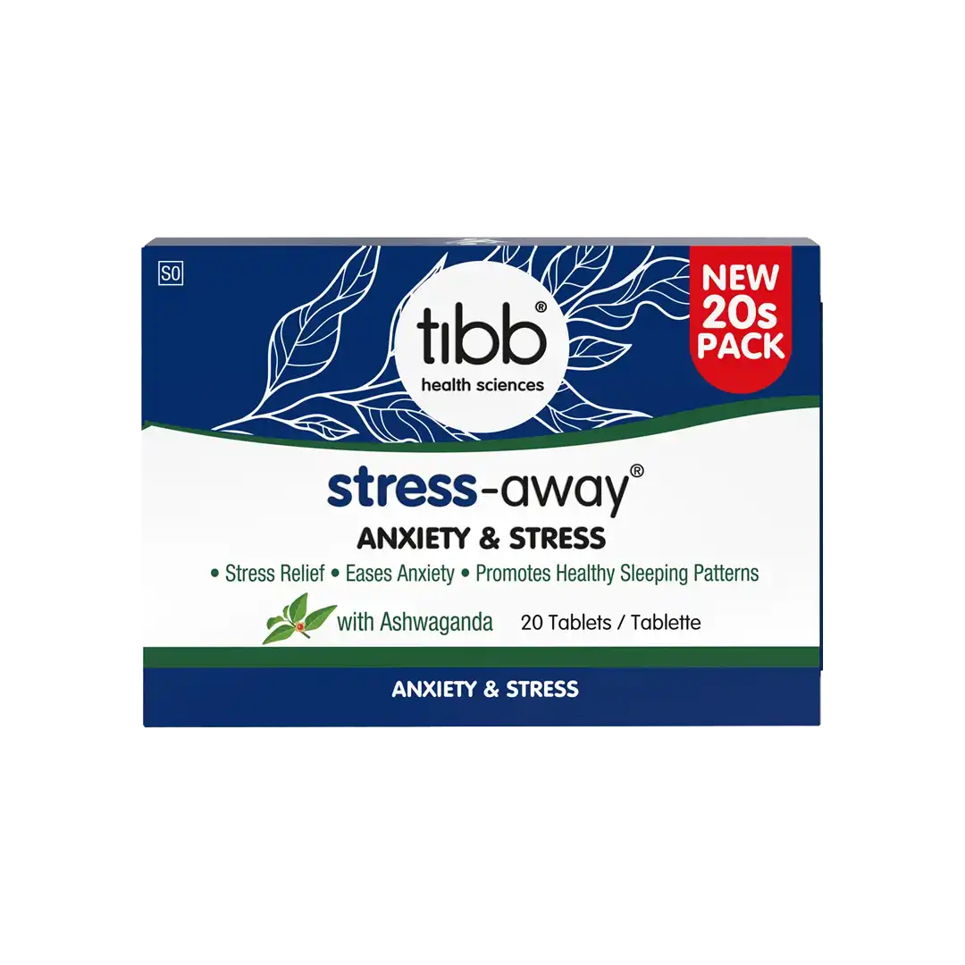 Tibb Stress-Away Tablets, 20's