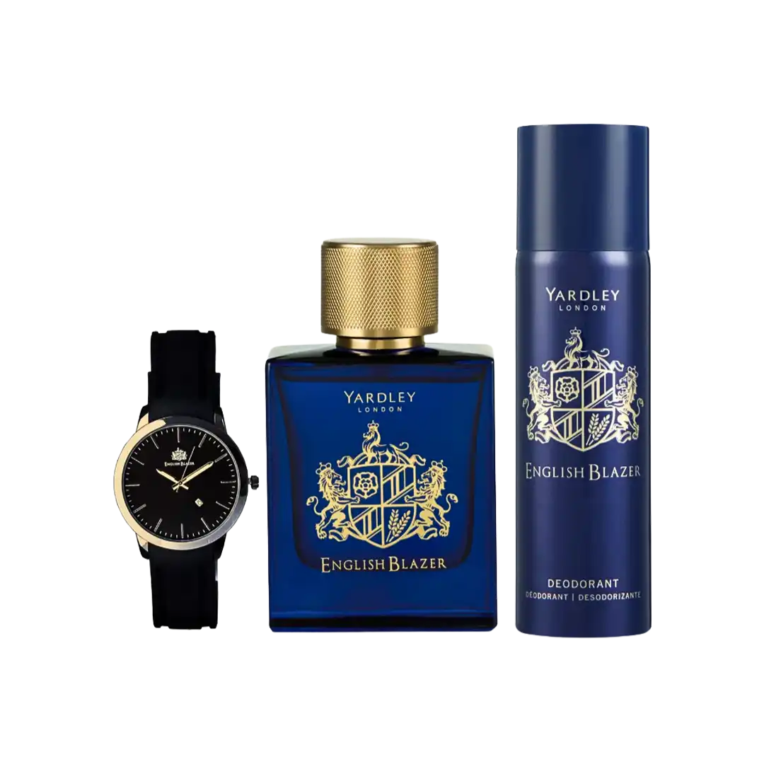 Yardley English Blazer Watch Gift Set