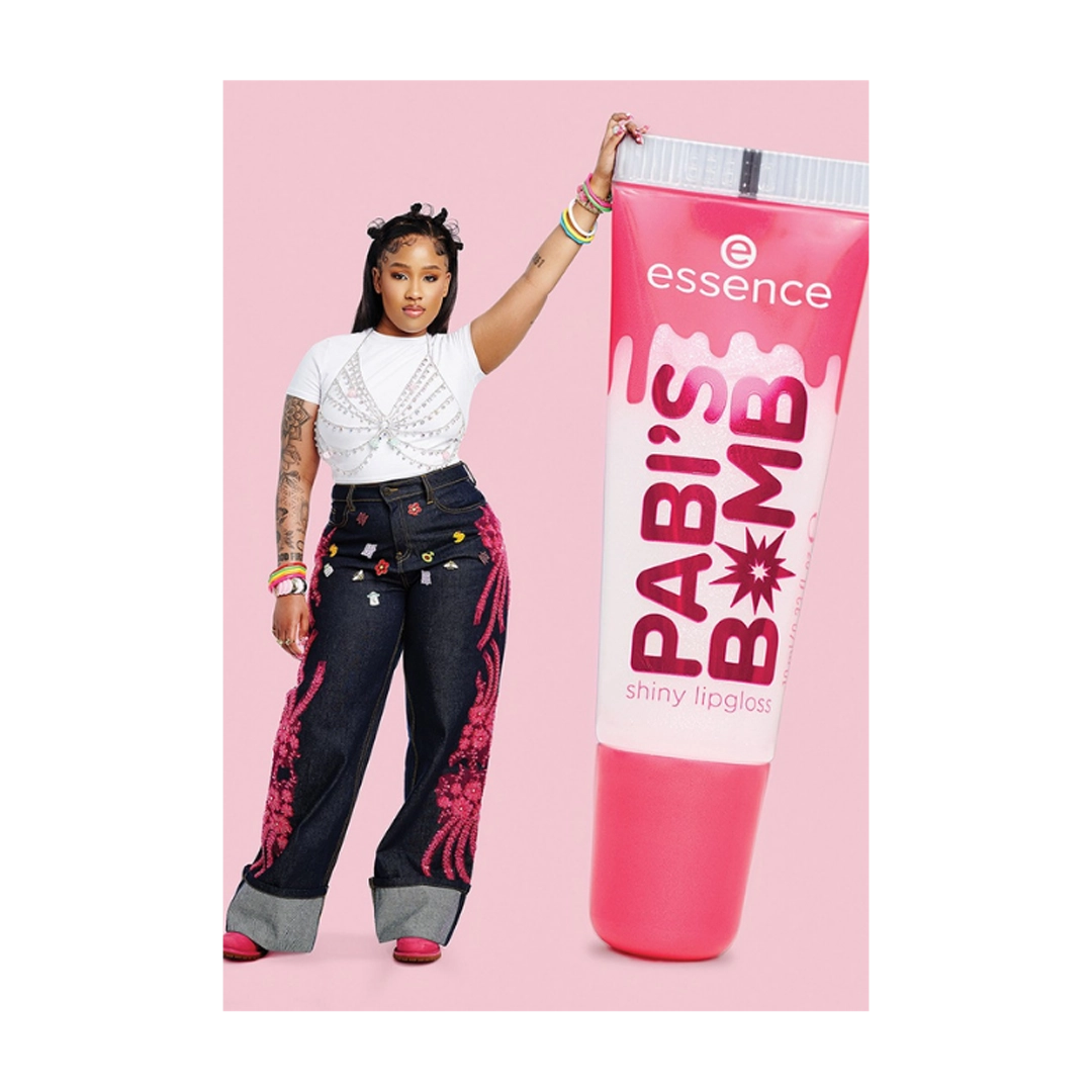 essence Pabi's Bomb Shiny Lipgloss, Cooper Mallow, 10ml