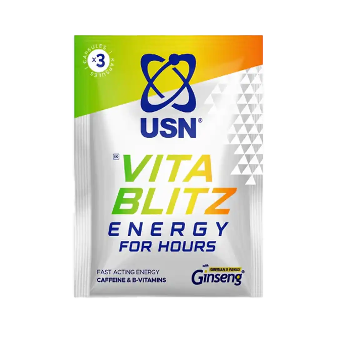 USN Vitablitz Energy For Hours Capsules, 3's