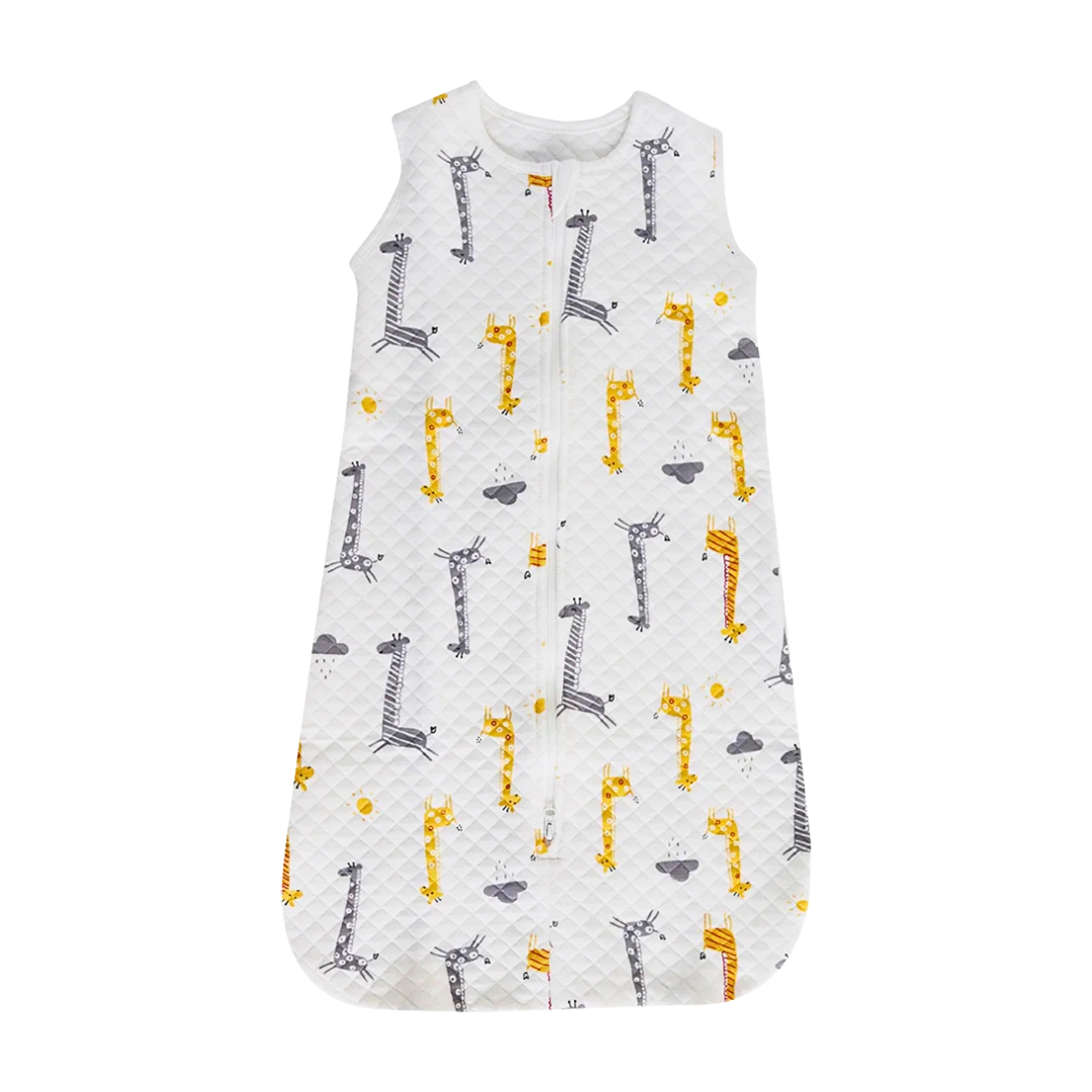 Snuggletime Quilted Cotton Sleep Sack 6-18months Giraffe